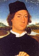 Hans Memling Portrait of an Unknown Man painting